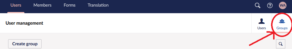 How To Hide Group Tab Under User Management Using Umbraco And Getting Started Our umbraco